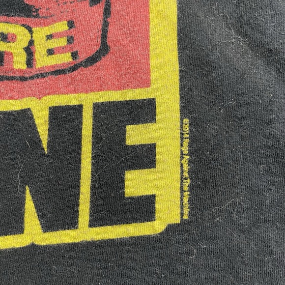 2014 Rage Against The Machine Men's Medium Black Evil Empire Album Art T-Shirt - Picture 2 of 5